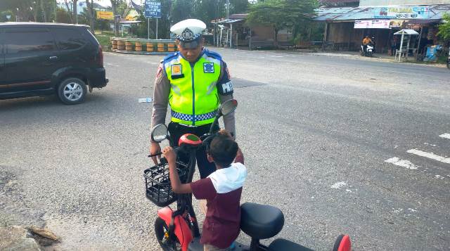 Maraknya Sepeda Listrik di Aceh Timur, Satlantas Himbau Jangan Gunakan di Jalan Raya